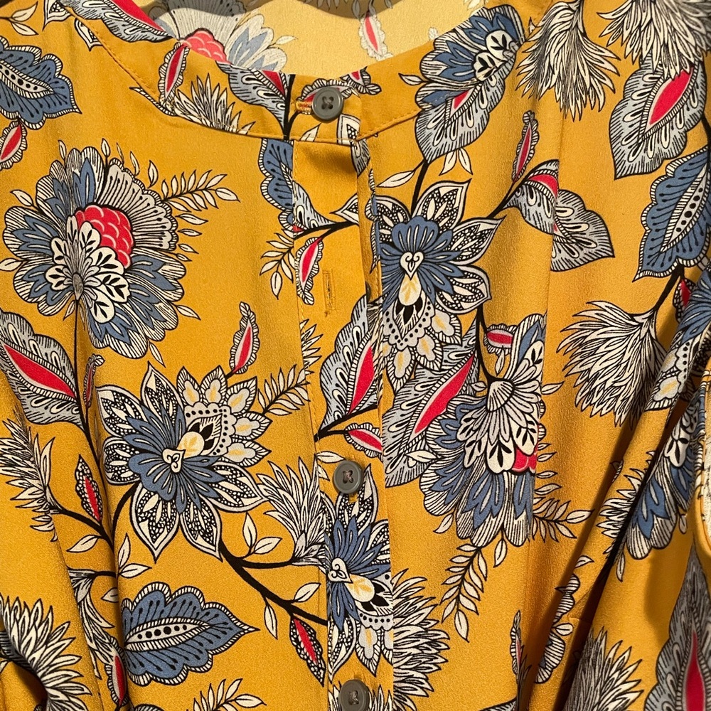 Plus size Loft Floral dress